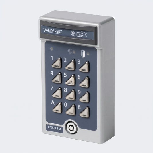 Vanderbilt PP500-EM Prox 125kHz Reader with keypad