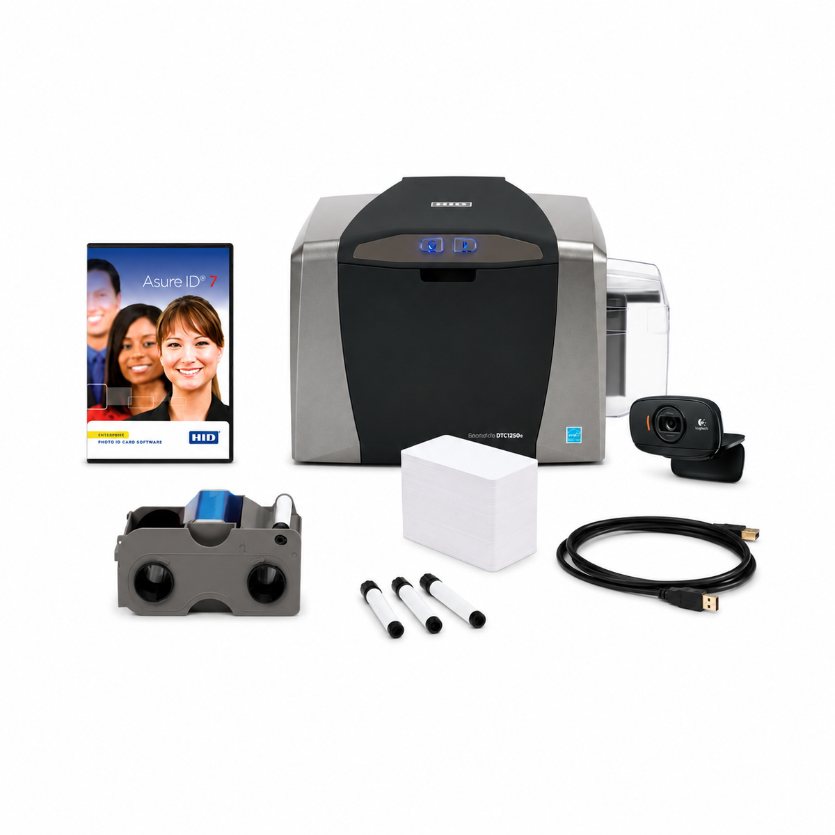 HID FARGO DTC1250e Photo ID System