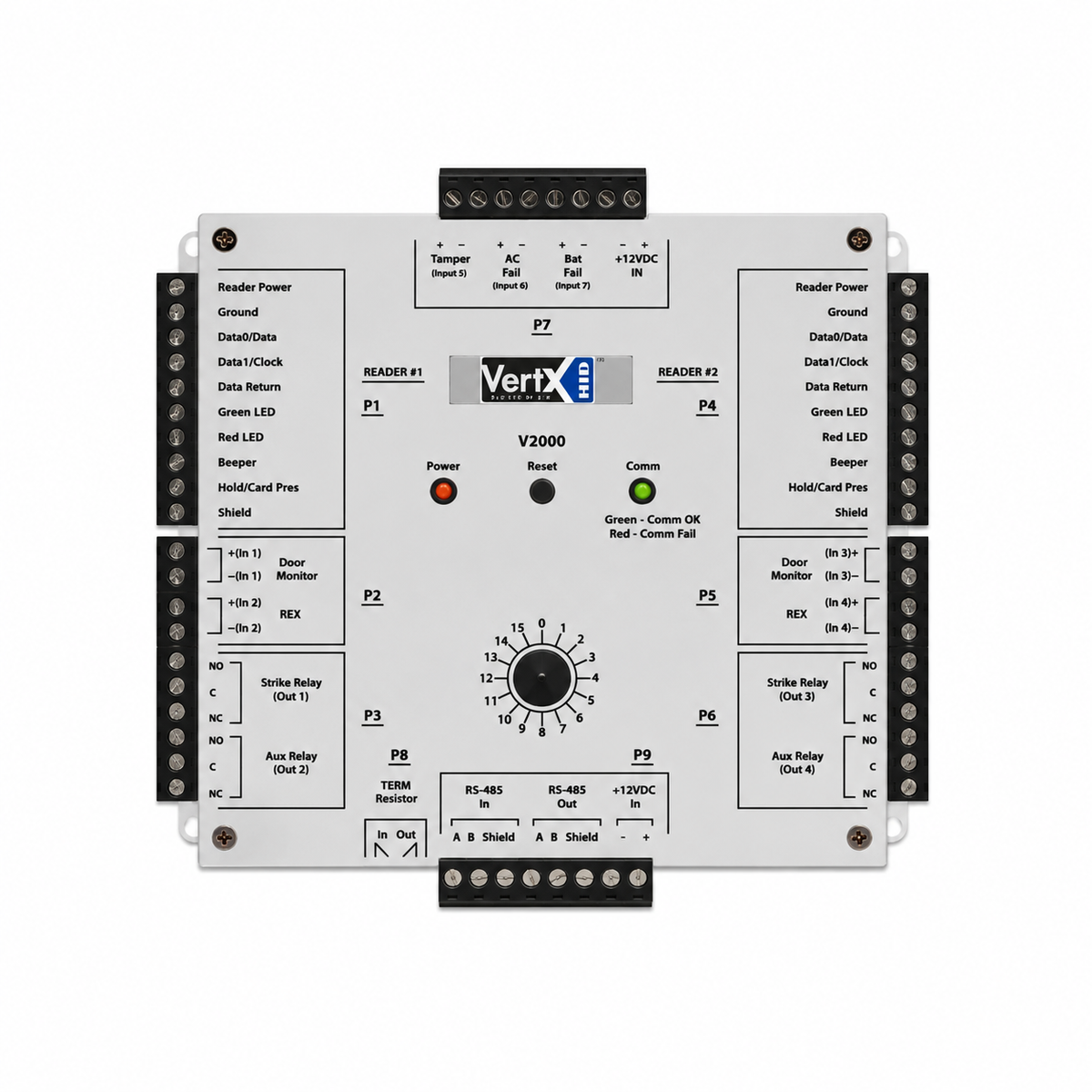 HID VertX V100 Door/Reader Interface